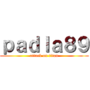 ｐａｄｌａ８９ (attack on titan)