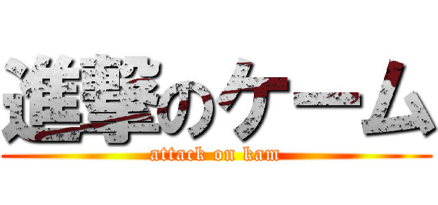 進撃のケーム (attack on kam)