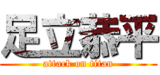 足立恭平 (attack on titan)