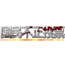 国民不正投票 ()