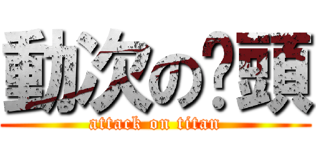 動次の丫頭 (attack on titan)