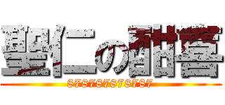 聖仁の酣喜 (878787878787)