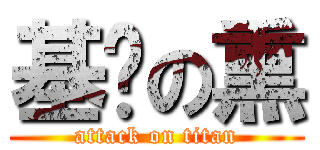 基佬の熏 (attack on titan)