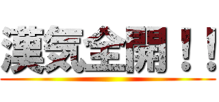 漢気全開！！ ()