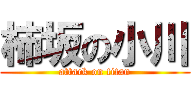 柿坂の小川 (attack on titan)