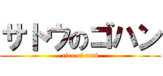 サトウのゴハン (ricr of sati)
