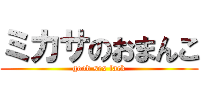 ミカサのおまんこ (good sex fack)