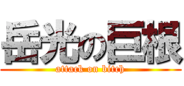 岳光の巨根 (attack on bitch)