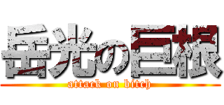 岳光の巨根 (attack on bitch)