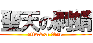 聖天の刺蝟 (attack on titan)