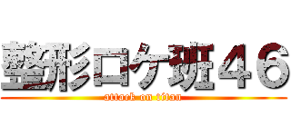 整形ロケ班４６ (attack on titan)