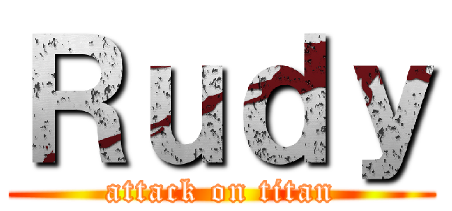 Ｒｕｄｙ (attack on titan)
