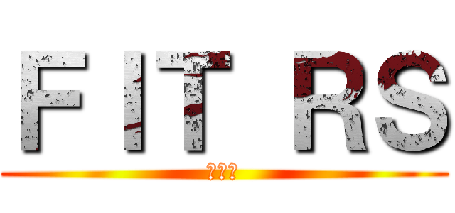 ＦＩＴ ＲＳ (あほー)