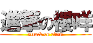 進撃の樓咩 (attack on titan)