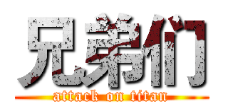 兄弟们 (attack on titan)