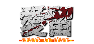 愛留 (attack on titan)