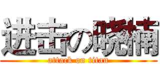 进击の晓楠 (attack on titan)