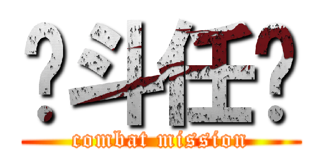 战斗任务 (combat mission)