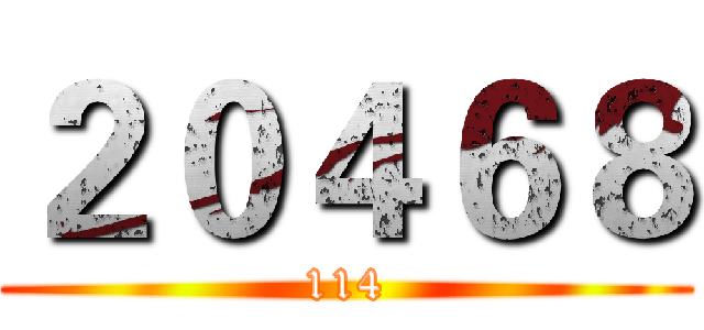 ２０４６８ (114)