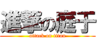 進撃の庭于 (attack on titan)