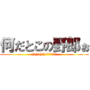 何だとこの野郎ぉ ((♯()ω()♯) ﾀﾞﾏﾚｯ!!)