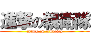 進撃の親衛隊 (attack on groupies)