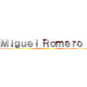 Ｍｉｇｕｅｌ Ｒｏｍｅｒｏ Ｍ ()