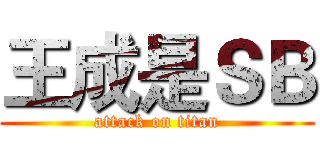 王成是ＳＢ (attack on titan)