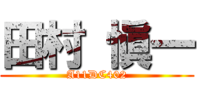 田村 愼一 (A11DC402)