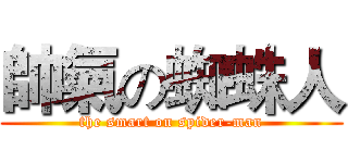 帥氣の蜘蛛人 (the smart on spider-man)