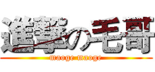 進撃の毛哥 (maoge maoge)