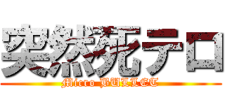 突然死テロ (Micro BULLET)