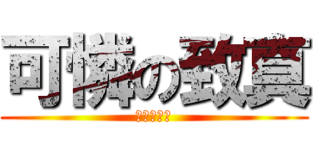 可憐の致真 (英文被當掉)