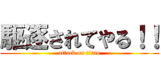 駆逐されてやる！！ (attack on titan)