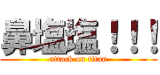 鼻塩塩！！！ (attack on titan)