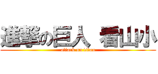 進撃の巨人 看山小 (attack on titan)