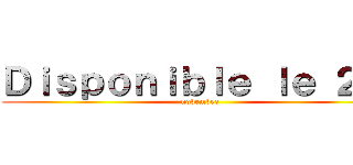 Ｄｉｓｐｏｎｉｂｌｅ ｌｅ ２９  (novembre )