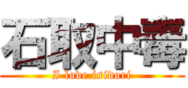 石取中毒 (I love isidori)