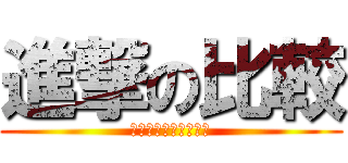 進撃の比較 (目指せ！比較マスター)