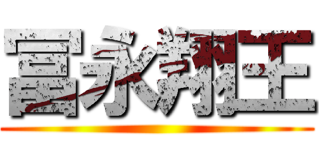 冨永翔王 ()