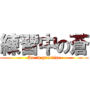 練習中の蒼 (Ao in practice)