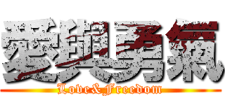 愛與勇氣 (Love&Freedom)