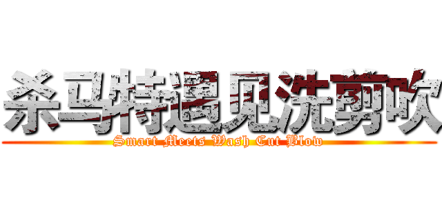 杀马特遇见洗剪吹 (Smart Meets Wash Cut Blow)
