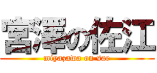 宮澤の佐江 (miyazawa on sae)