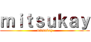 ｍｉｔｓｕｋａｙ (mitsukay)