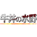 牛丼の水野 (cheese and cow)