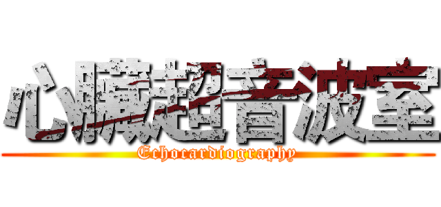 心臟超音波室 (Echocardiography)