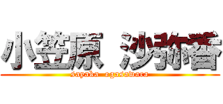 小笠原 沙弥香 (sayaka  ogasawara)
