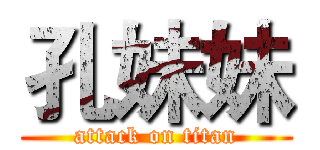 孔妹妹 (attack on titan)