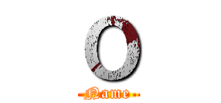 Ｏ (Name)
